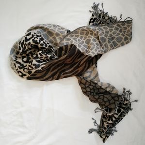 Animal Print Scarf